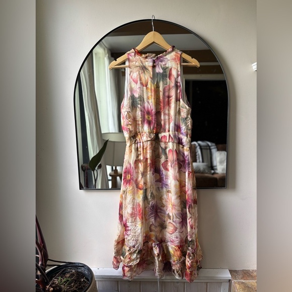 PHILHARMONIE BY GRACE| Italian silk blend dress | size large - Picture 7 of 7